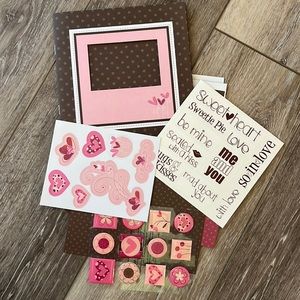 Creative memories mailable paper album, love themed